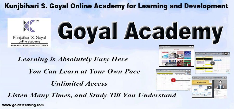 Now access the Virtual Classroom of Goyal Academy on mobile app